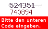 Sicherheitscode