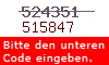 Sicherheitscode