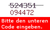 Sicherheitscode