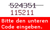 Sicherheitscode