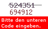 Sicherheitscode